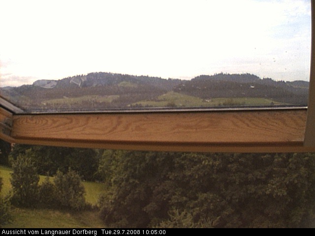 Webcam-Bild: Aussicht vom Dorfberg in Langnau 20080729-100500