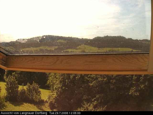 Webcam-Bild: Aussicht vom Dorfberg in Langnau 20080729-120500