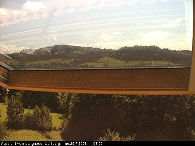 Webcam-Bild: Aussicht vom Dorfberg in Langnau 20080729-140500