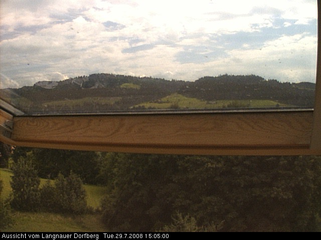 Webcam-Bild: Aussicht vom Dorfberg in Langnau 20080729-150500