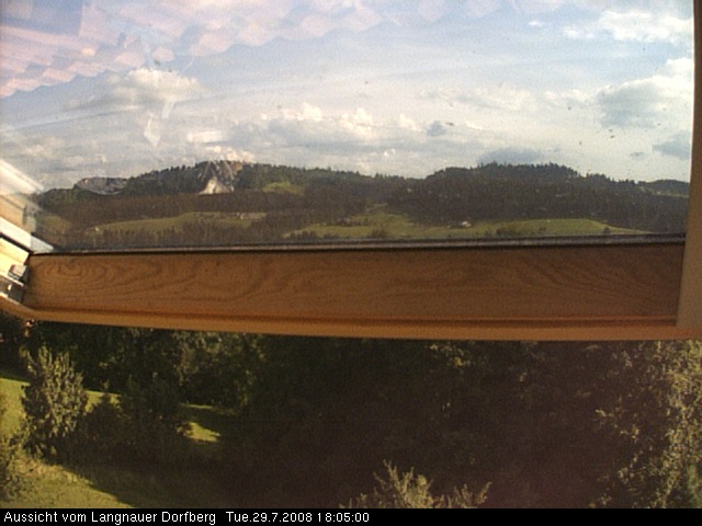 Webcam-Bild: Aussicht vom Dorfberg in Langnau 20080729-180500