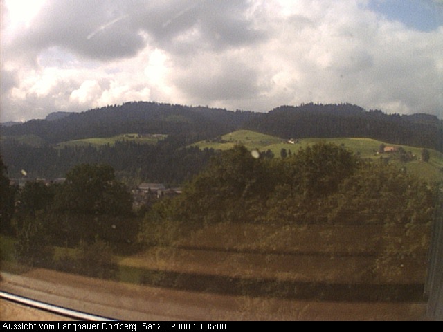 Webcam-Bild: Aussicht vom Dorfberg in Langnau 20080802-100500