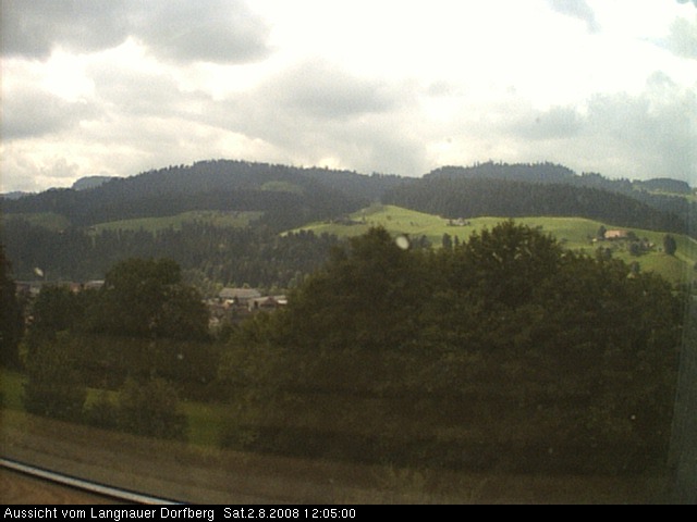 Webcam-Bild: Aussicht vom Dorfberg in Langnau 20080802-120500