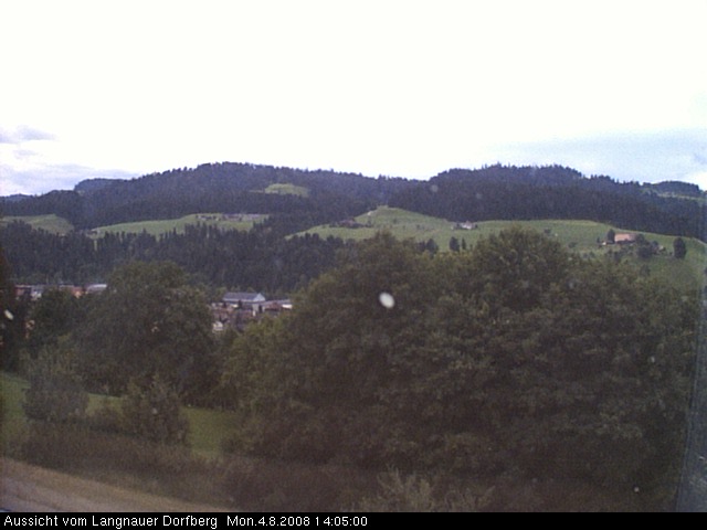 Webcam-Bild: Aussicht vom Dorfberg in Langnau 20080804-140500