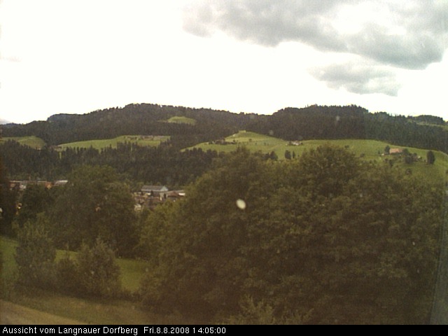 Webcam-Bild: Aussicht vom Dorfberg in Langnau 20080808-140500