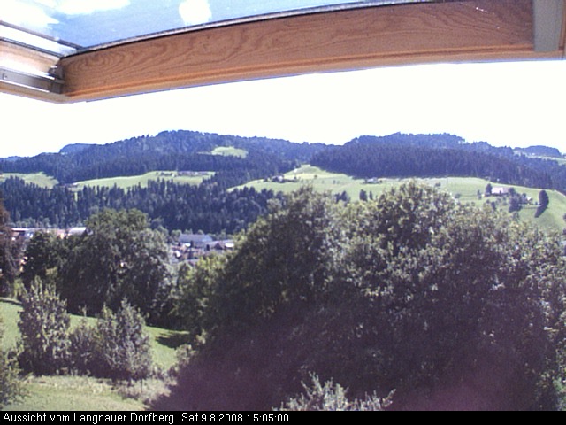 Webcam-Bild: Aussicht vom Dorfberg in Langnau 20080809-150500