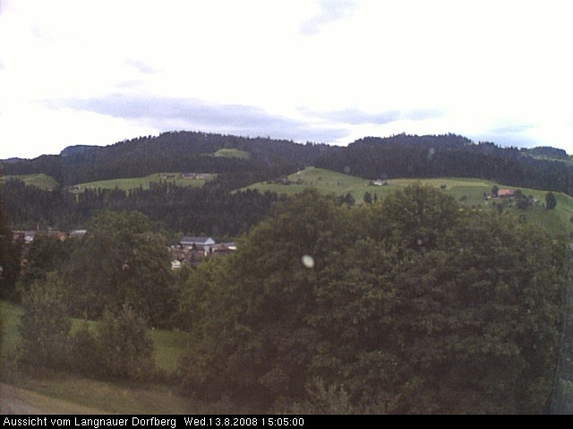 Webcam-Bild: Aussicht vom Dorfberg in Langnau 20080813-150500