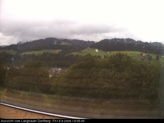 Webcam-Bild: Aussicht vom Dorfberg in Langnau 20080815-180500