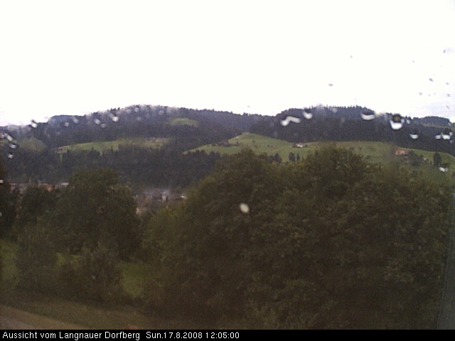 Webcam-Bild: Aussicht vom Dorfberg in Langnau 20080817-120500