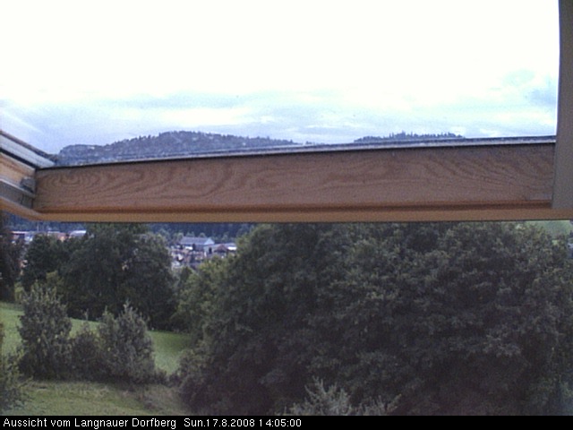 Webcam-Bild: Aussicht vom Dorfberg in Langnau 20080817-140500