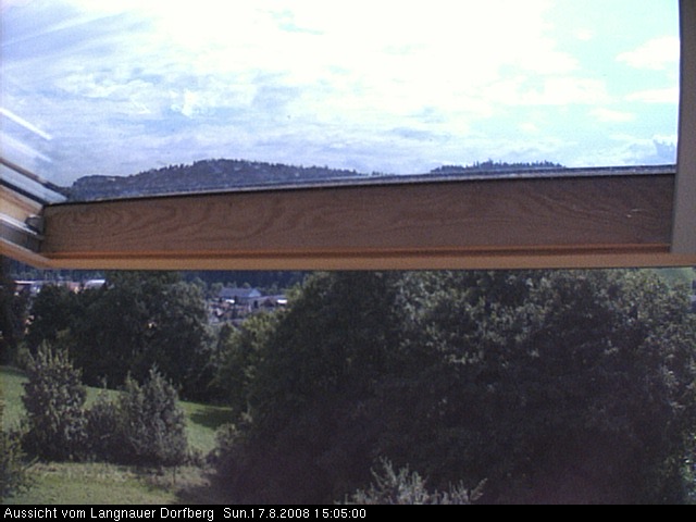 Webcam-Bild: Aussicht vom Dorfberg in Langnau 20080817-150500