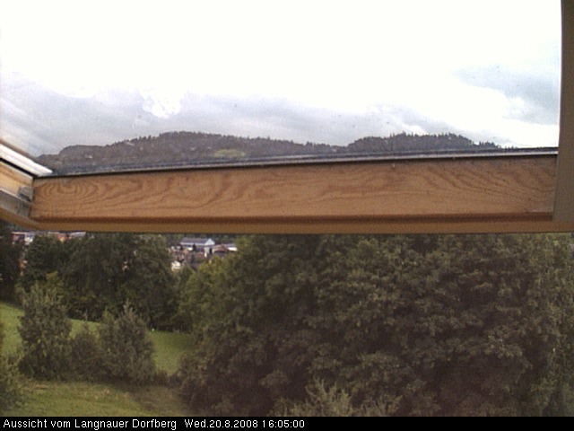 Webcam-Bild: Aussicht vom Dorfberg in Langnau 20080820-160500