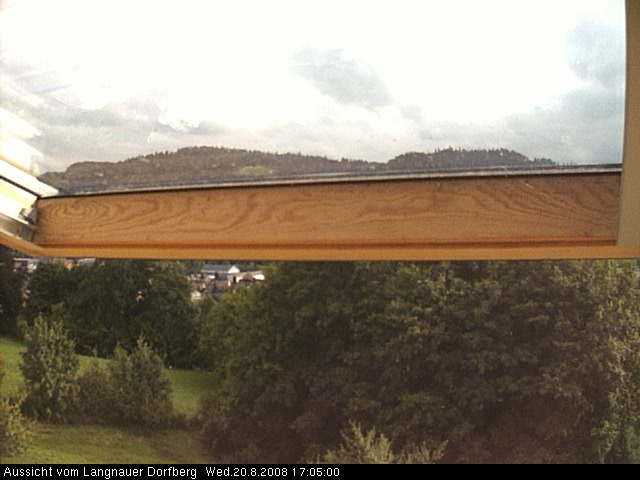 Webcam-Bild: Aussicht vom Dorfberg in Langnau 20080820-170500