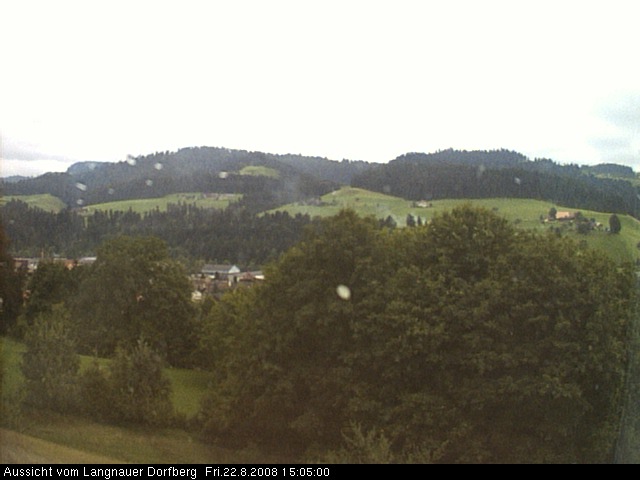 Webcam-Bild: Aussicht vom Dorfberg in Langnau 20080822-150500