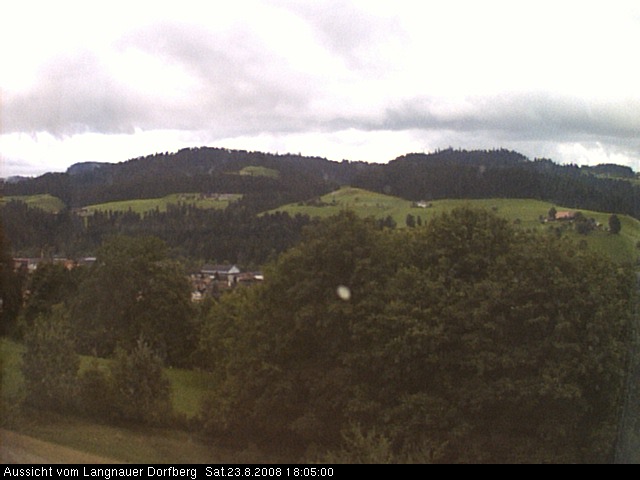 Webcam-Bild: Aussicht vom Dorfberg in Langnau 20080823-180500