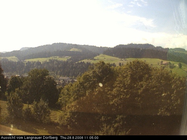 Webcam-Bild: Aussicht vom Dorfberg in Langnau 20080828-110500