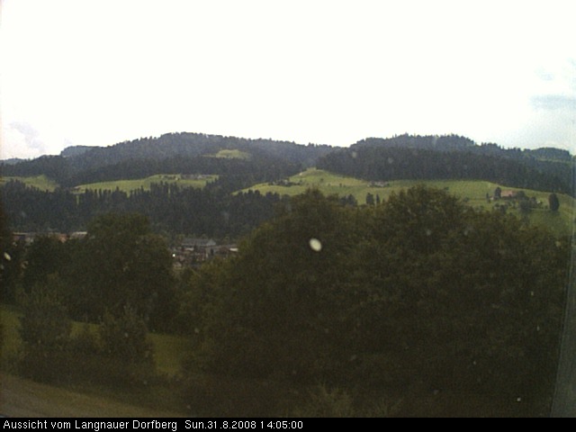 Webcam-Bild: Aussicht vom Dorfberg in Langnau 20080831-140500