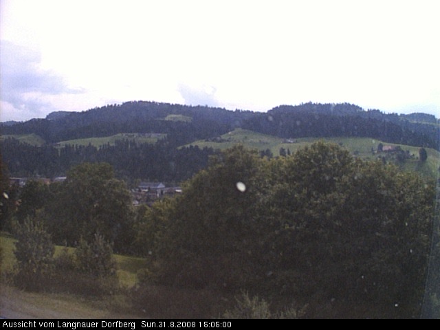 Webcam-Bild: Aussicht vom Dorfberg in Langnau 20080831-150500