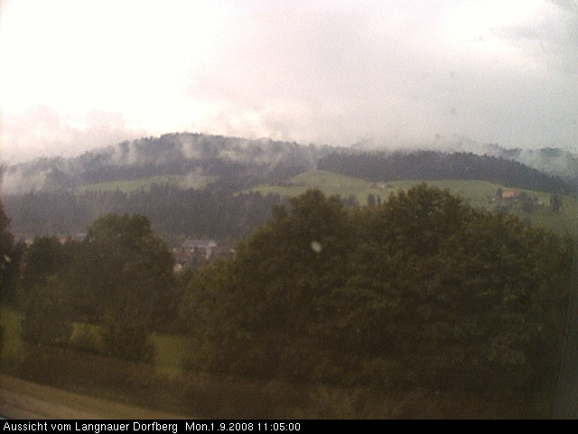 Webcam-Bild: Aussicht vom Dorfberg in Langnau 20080901-110500