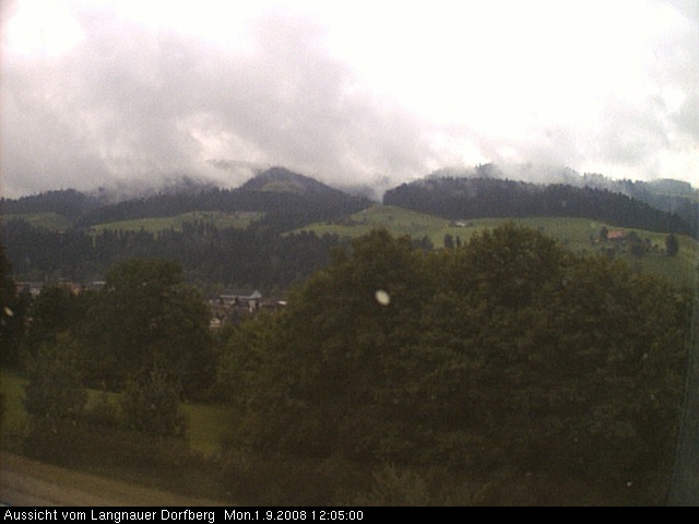 Webcam-Bild: Aussicht vom Dorfberg in Langnau 20080901-120500