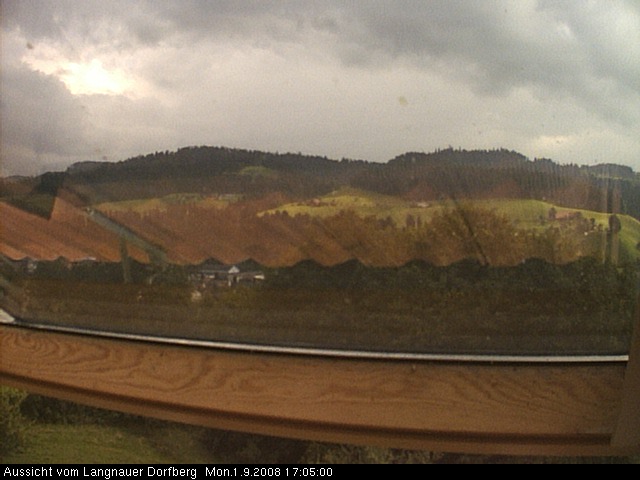 Webcam-Bild: Aussicht vom Dorfberg in Langnau 20080901-170500