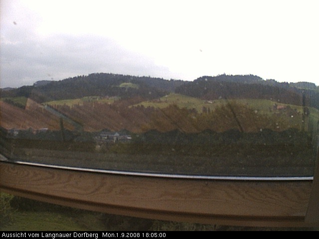 Webcam-Bild: Aussicht vom Dorfberg in Langnau 20080901-180500