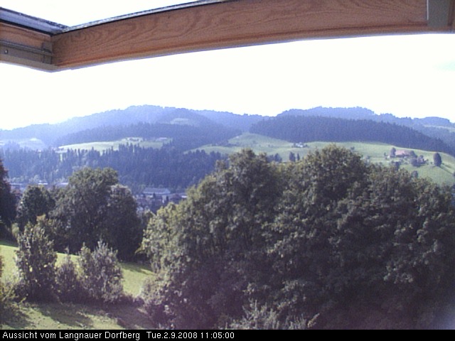 Webcam-Bild: Aussicht vom Dorfberg in Langnau 20080902-110500