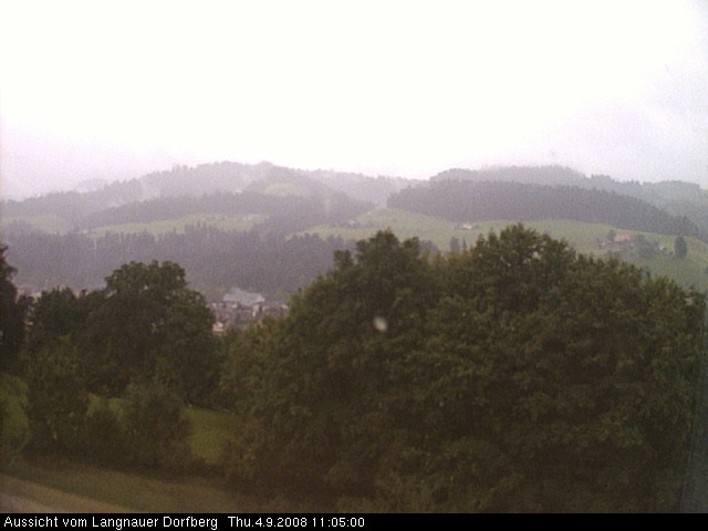 Webcam-Bild: Aussicht vom Dorfberg in Langnau 20080904-110500
