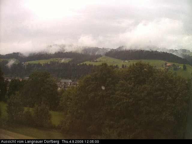 Webcam-Bild: Aussicht vom Dorfberg in Langnau 20080904-120500