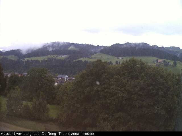 Webcam-Bild: Aussicht vom Dorfberg in Langnau 20080904-140500