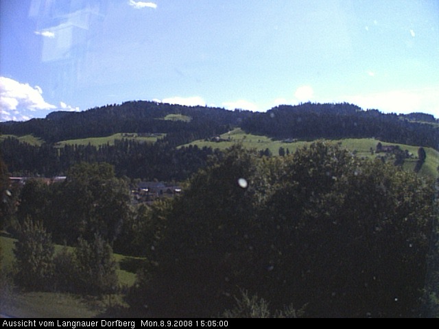 Webcam-Bild: Aussicht vom Dorfberg in Langnau 20080908-150500