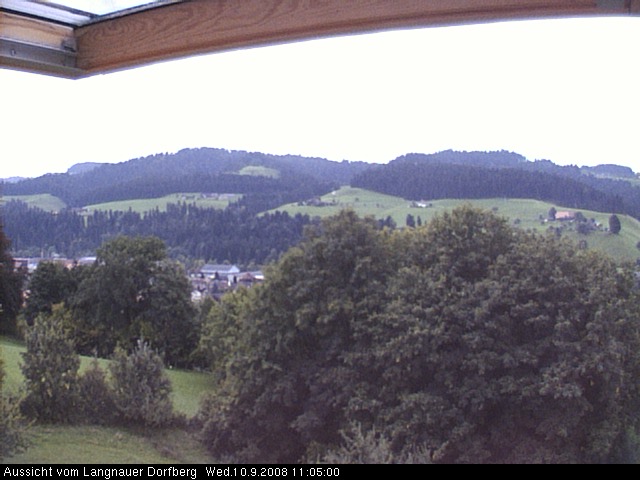 Webcam-Bild: Aussicht vom Dorfberg in Langnau 20080910-110500