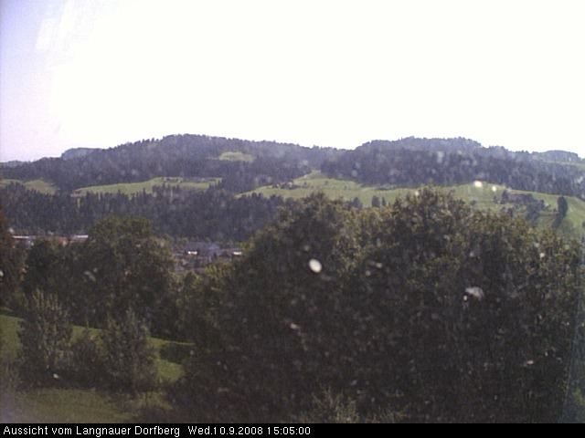 Webcam-Bild: Aussicht vom Dorfberg in Langnau 20080910-150500