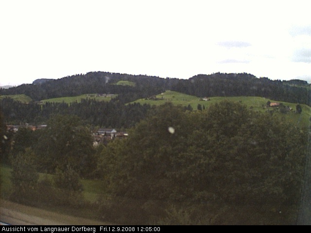 Webcam-Bild: Aussicht vom Dorfberg in Langnau 20080912-120500