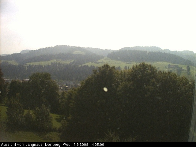 Webcam-Bild: Aussicht vom Dorfberg in Langnau 20080917-140500