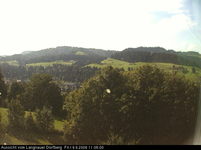 Webcam-Bild: Aussicht vom Dorfberg in Langnau 20080919-110500
