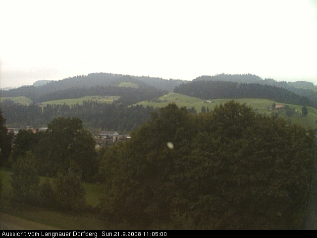 Webcam-Bild: Aussicht vom Dorfberg in Langnau 20080921-110500