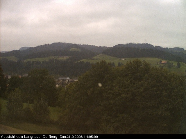 Webcam-Bild: Aussicht vom Dorfberg in Langnau 20080921-140500
