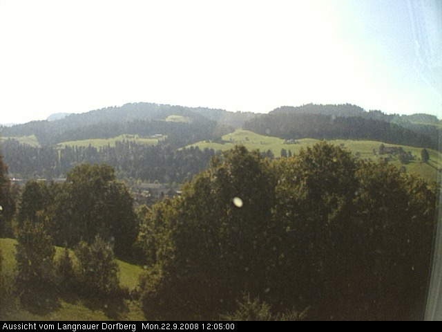 Webcam-Bild: Aussicht vom Dorfberg in Langnau 20080922-120500