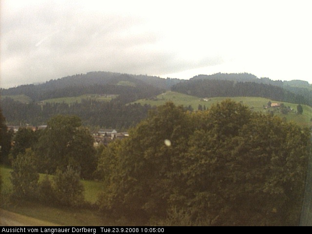 Webcam-Bild: Aussicht vom Dorfberg in Langnau 20080923-100500