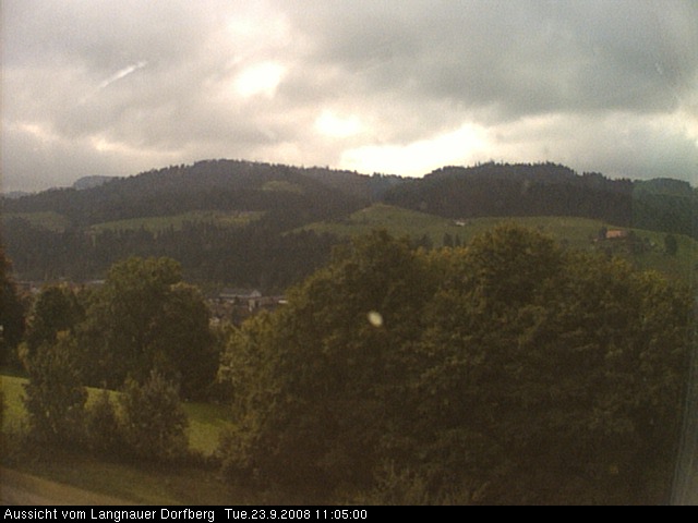 Webcam-Bild: Aussicht vom Dorfberg in Langnau 20080923-110500