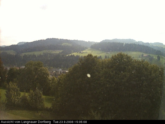 Webcam-Bild: Aussicht vom Dorfberg in Langnau 20080923-150500