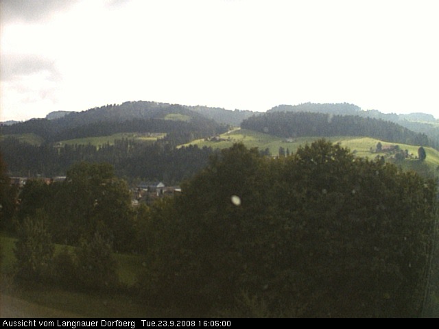 Webcam-Bild: Aussicht vom Dorfberg in Langnau 20080923-160500