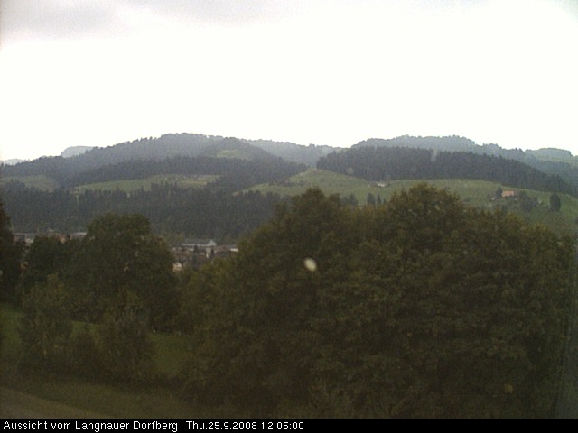 Webcam-Bild: Aussicht vom Dorfberg in Langnau 20080925-120500