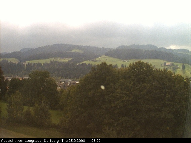 Webcam-Bild: Aussicht vom Dorfberg in Langnau 20080925-140500