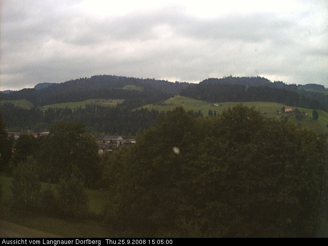 Webcam-Bild: Aussicht vom Dorfberg in Langnau 20080925-150500
