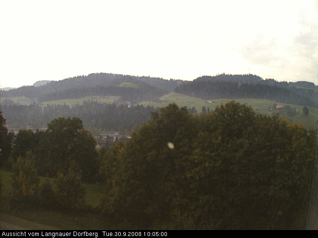 Webcam-Bild: Aussicht vom Dorfberg in Langnau 20080930-100500