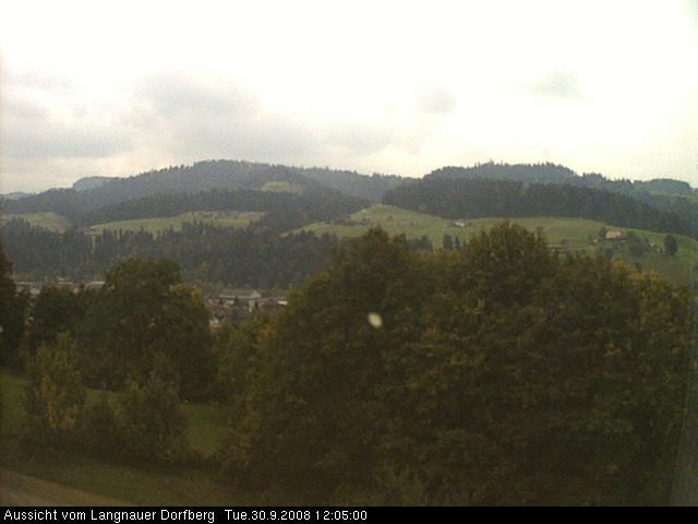 Webcam-Bild: Aussicht vom Dorfberg in Langnau 20080930-120500