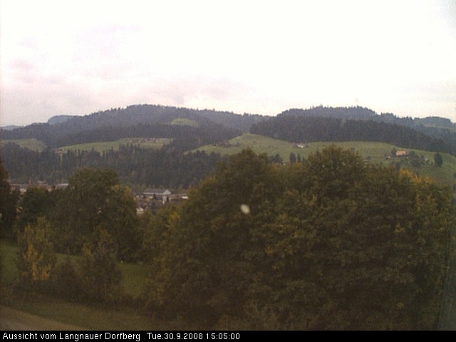 Webcam-Bild: Aussicht vom Dorfberg in Langnau 20080930-150500