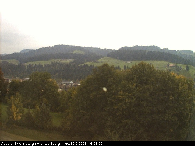 Webcam-Bild: Aussicht vom Dorfberg in Langnau 20080930-160500